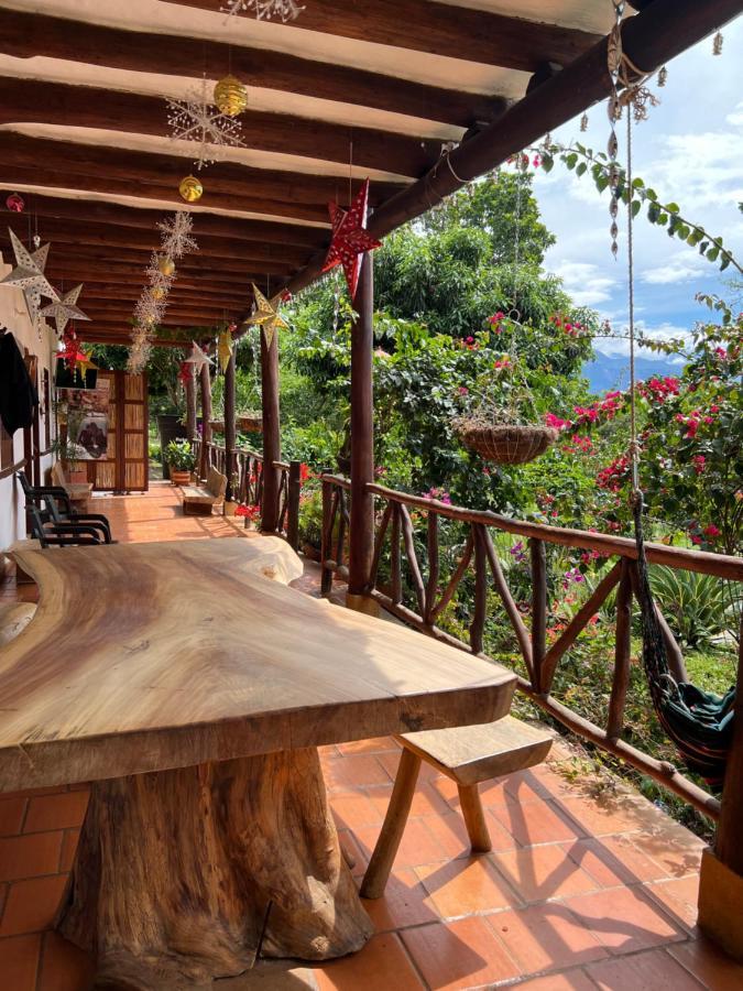 Hostal Villa San Rafael Barichara Exterior photo