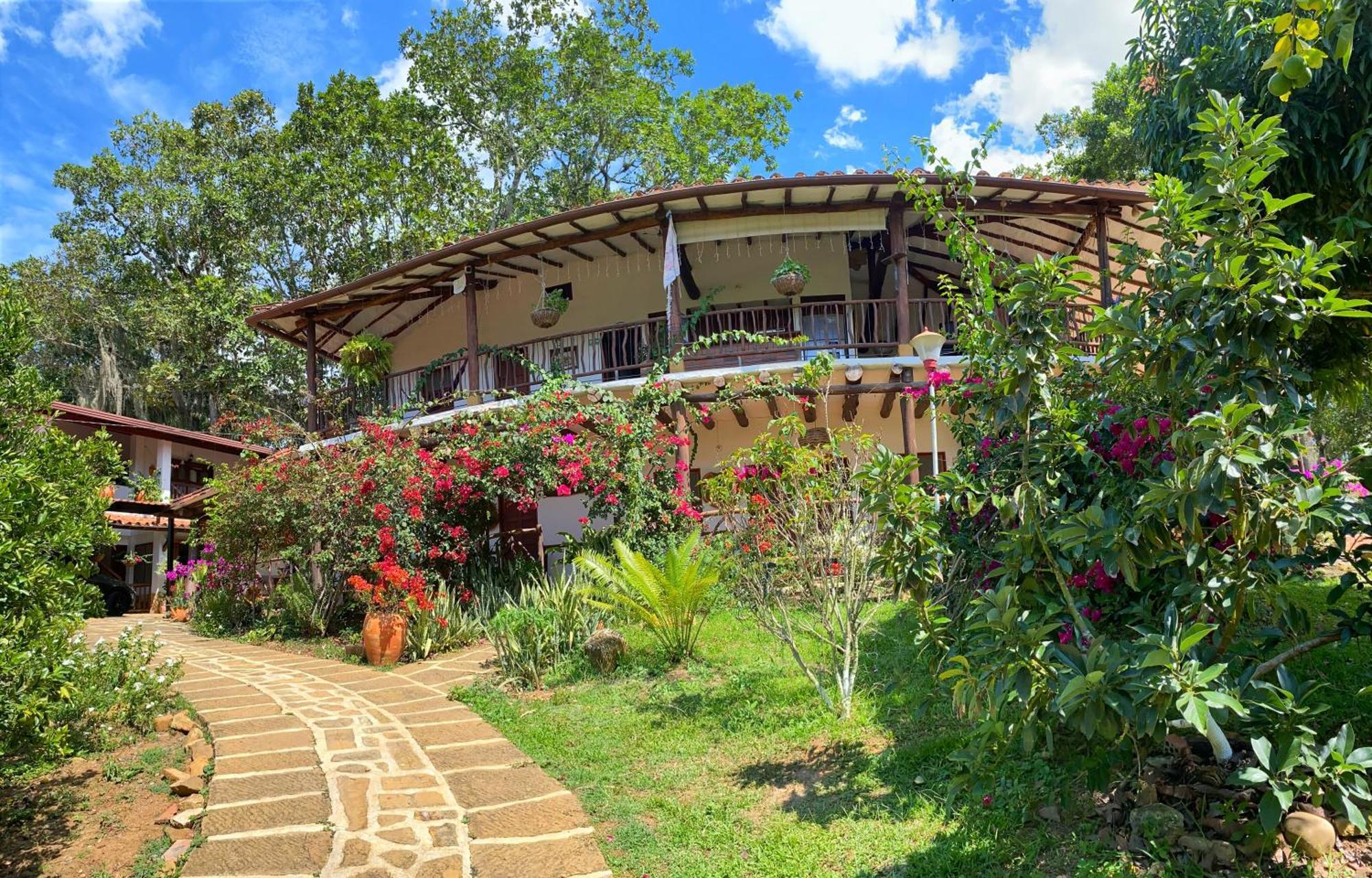 Hostal Villa San Rafael Barichara Exterior photo
