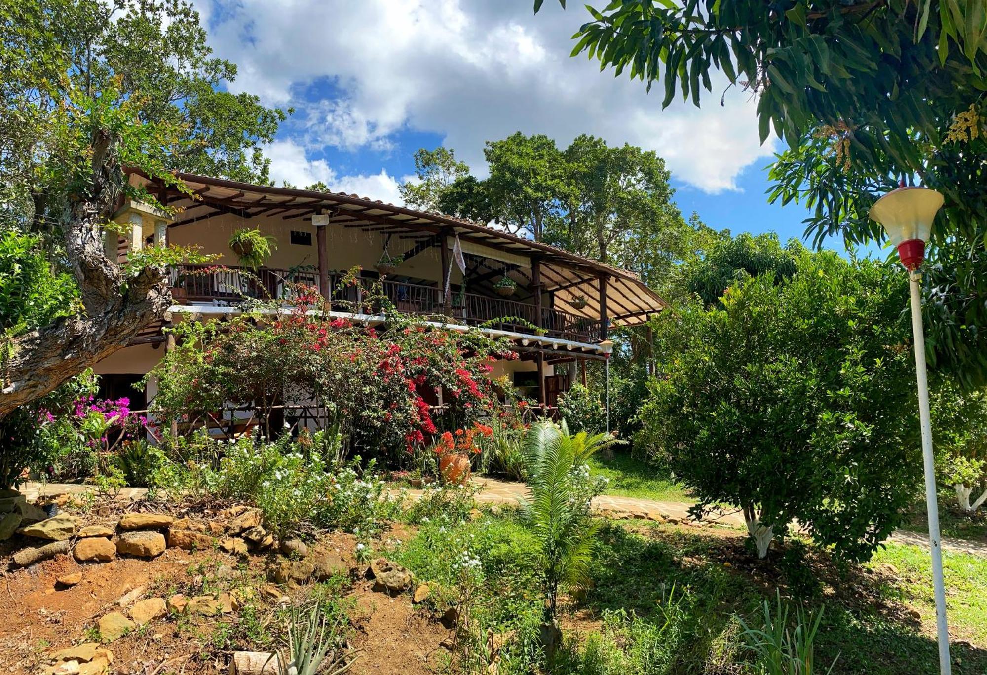 Hostal Villa San Rafael Barichara Exterior photo